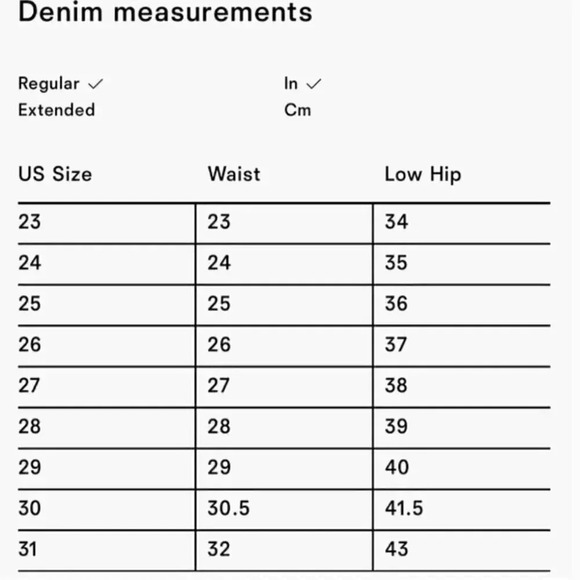 NWT Reformation Liza High Rise Straight Laguna Jeans Size 31 - Picture 6 of 6